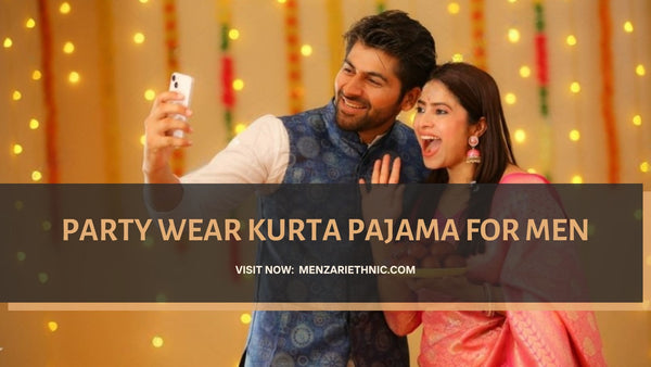 The best party wear kurta pajama for men | MenzariEthnic